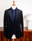 De Petrillo Posillipo Corduroy Jacket Blu Notte