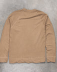 James Perse Vintage Fleece raglan Pullover Cashew