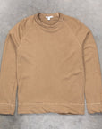 James Perse Vintage Fleece raglan Pullover Cashew