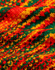 The Elder Statesman 100% cashmere tuck pop crew Rasta