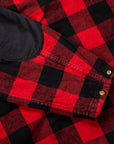 Remi Relief Checkered Field Jacket Flannel Red