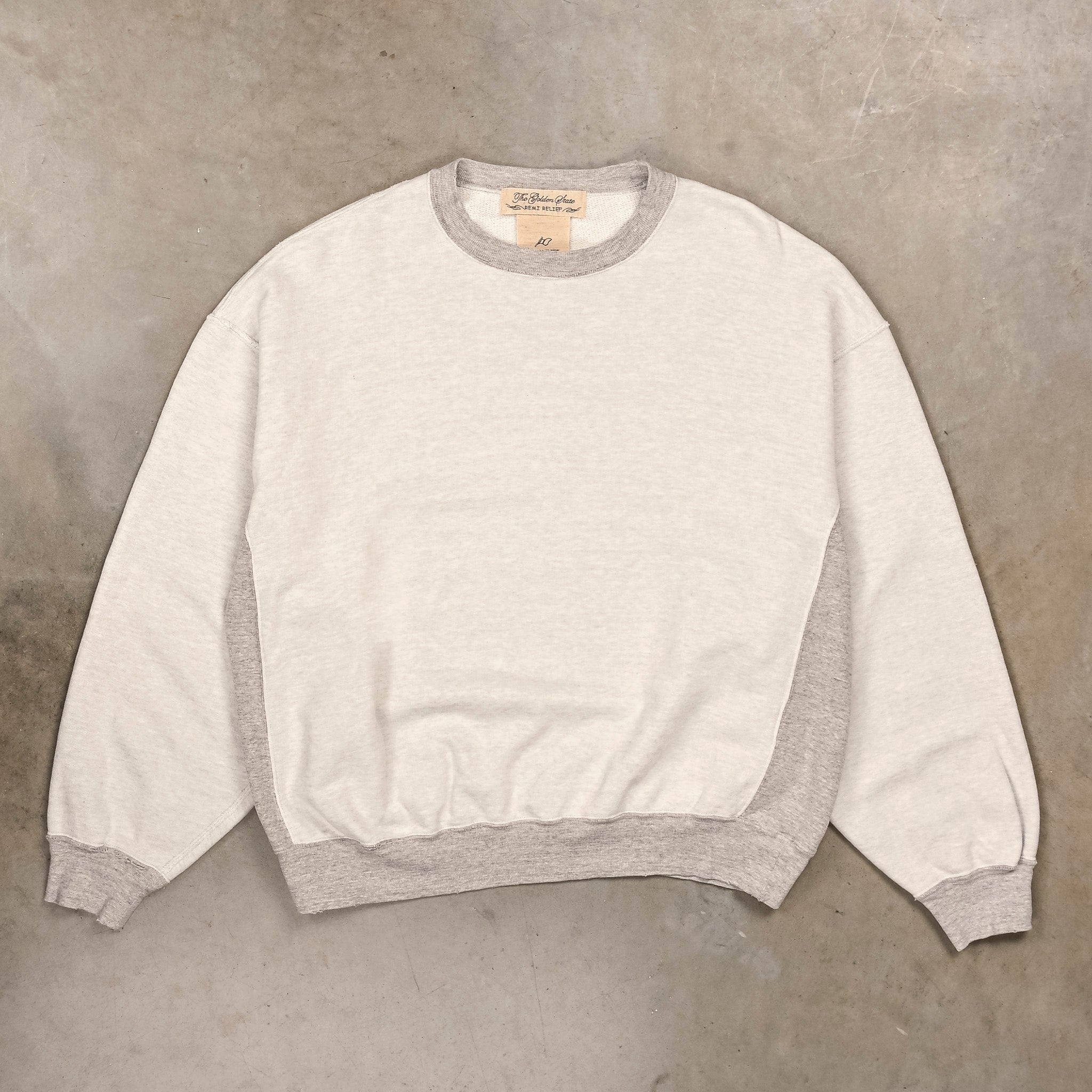 Remi Relief 3-Skip Stitches Sweater SP Finish Heather Gray – Frans