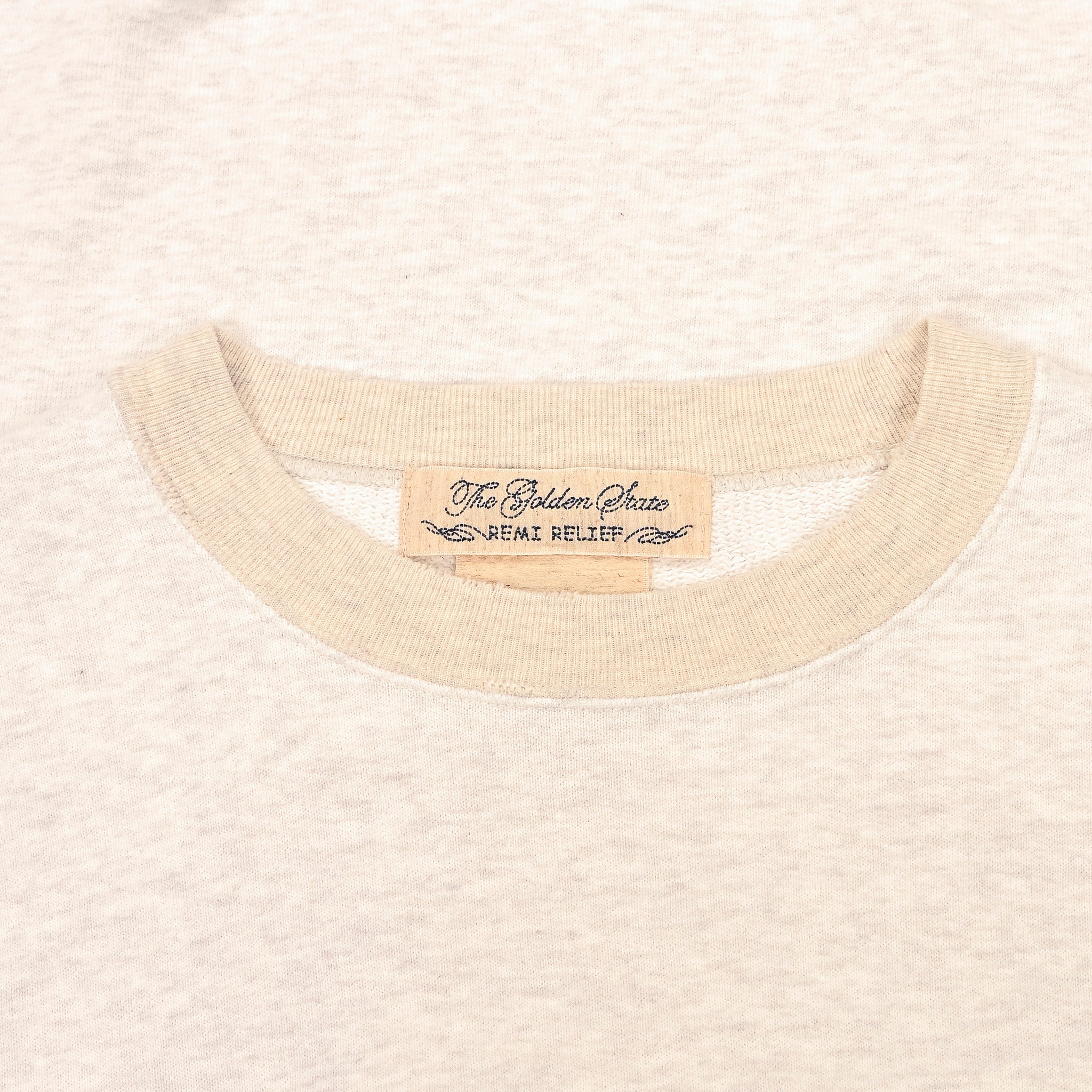 Remi Relief 3-Skip Stitches Sweater SP Finish Oatmeal – Frans Remi Relief 3-Skip Stitches Sweater SP Finish Oatmeal – Frans