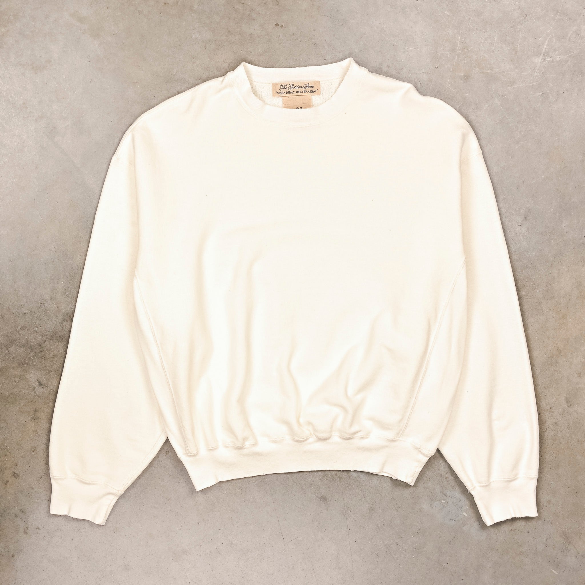 【REMI RELIEF】Print 1/2 Sleeve Sweat REMI RELIEF Print Half Sleeve Sweat 【公式通販】