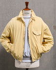 Remi Relief Drizzler Jacket Cotton Twill Yellow
