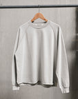 Remi Relief Raglan Sweater Supima Cotton Gray
