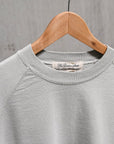 Remi Relief Raglan Sweater Supima Cotton Gray