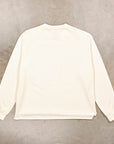 Remi Relief Raglan Sweater Supima Cotton Off-White