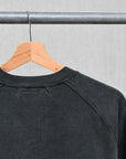 Remi Relief Raglan Sweater Supima Cotton Black