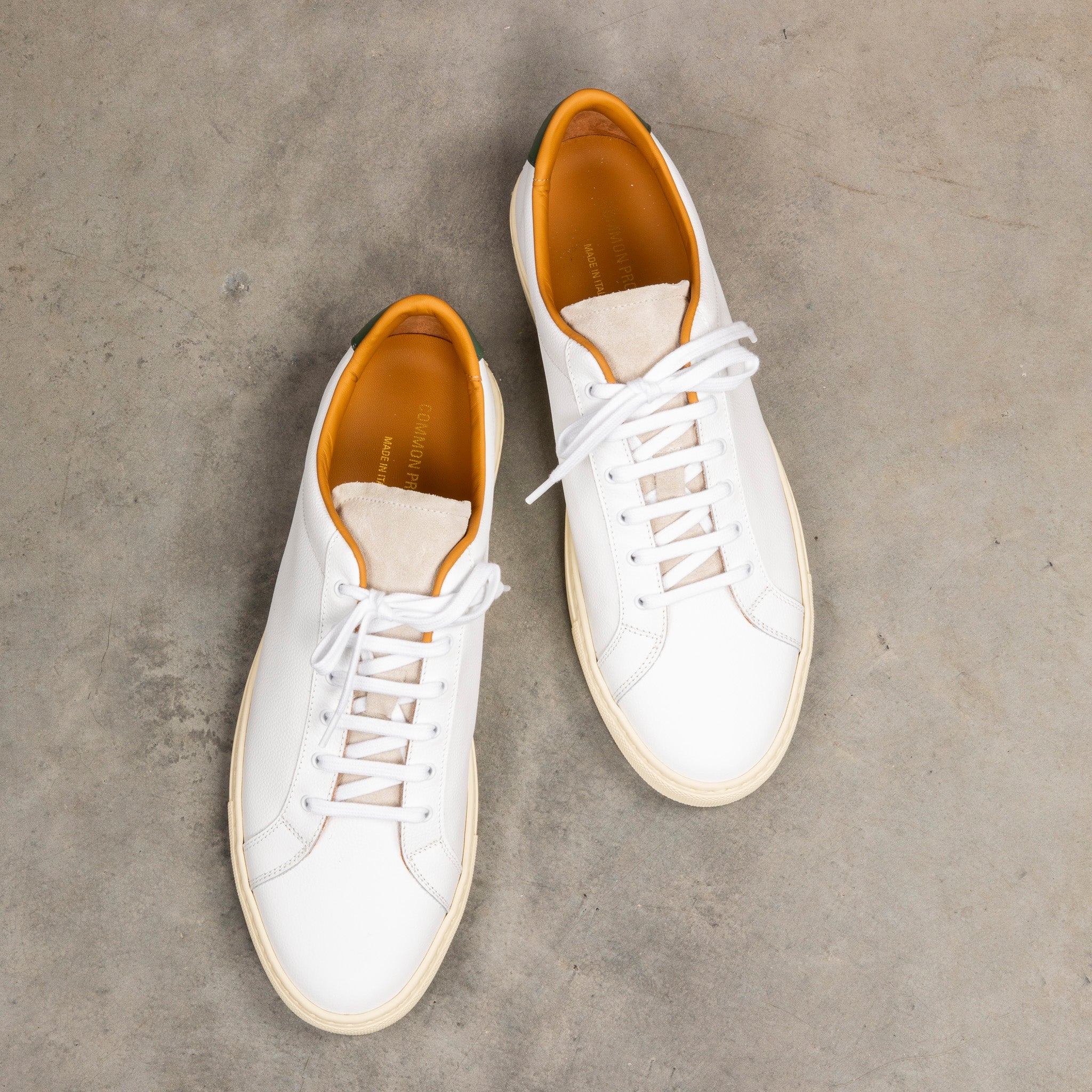 Common Projects Retro Low Profile White/Green – Frans Boone Store