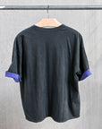 Remi Relief Reversible Pocket T-Shirt Black x Navy