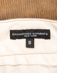 Engineered Garments Carlyle Pants 8-Wale Corduroy Khaki