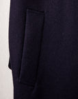 Caruso Rigoletto Loden Overcoat Blu Notte