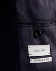 Caruso Rigoletto Loden Overcoat Blu Notte