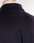 Caruso Rigoletto Loden Overcoat Blu Notte