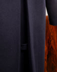 Caruso Rigoletto Loden Overcoat Blu Notte