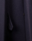 Caruso Rigoletto Loden Overcoat Blu Notte
