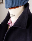 Caruso Rigoletto Loden Overcoat Blu Notte