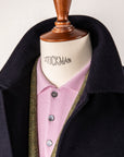 Caruso Rigoletto Loden Overcoat Blu Notte