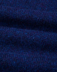Laurence J. Smith Super Soft Seamless Roll Neck Pullover Starnight Blue