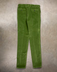 Rota Pantaloni High Rise Regular Fit 8-Wale Corduroy Salvia