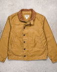 RRL Bower Deck Jacket Cotton Jungle Cloth Khaki Drab