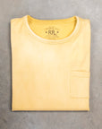RRL Pocket T-Shirt Yellow