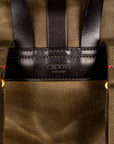 Croots Vintage Canvas Rucksack Olive