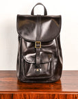 Croots Malton Bridle leather Rucksack Dark Havana