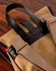Croots Vintage Canvas Rucksack Sand