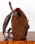 Croots Suede Rucksack Brown