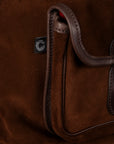 Croots Suede Rucksack Brown