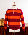 Frans Boone Super Geelong Rugby 4/4 Stripe Prugna Spezie