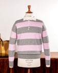 Frans Boone Super Geelong Rugby 4/4 Stripe Siepe Malva