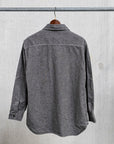 Fullcount 4090 Triple Stitch Chambray Shirt Covert Black