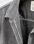 Fullcount 4090 Triple Stitch Chambray Shirt Covert Black