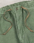 Orslow X Frans Boone Easy Pants Sateen Green Used