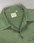 Orslow US army shirt back satin green used