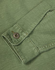 Orslow US army shirt back satin green used