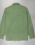 Orslow US army shirt back satin green used