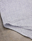 Gitman Vintage x Frans Boone Japanese Woven Stripe Seersucker Navy