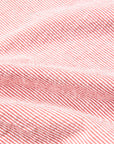 Gitman Vintage x Frans Boone Japanese Woven Stripe Seersucker Medium Red
