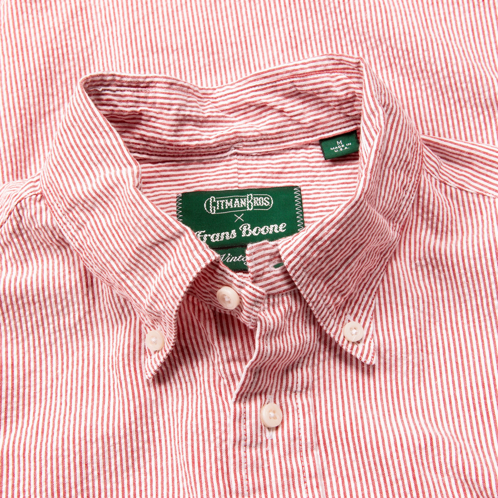 Gitman Vintage x Frans Boone Japanese Woven Stripe