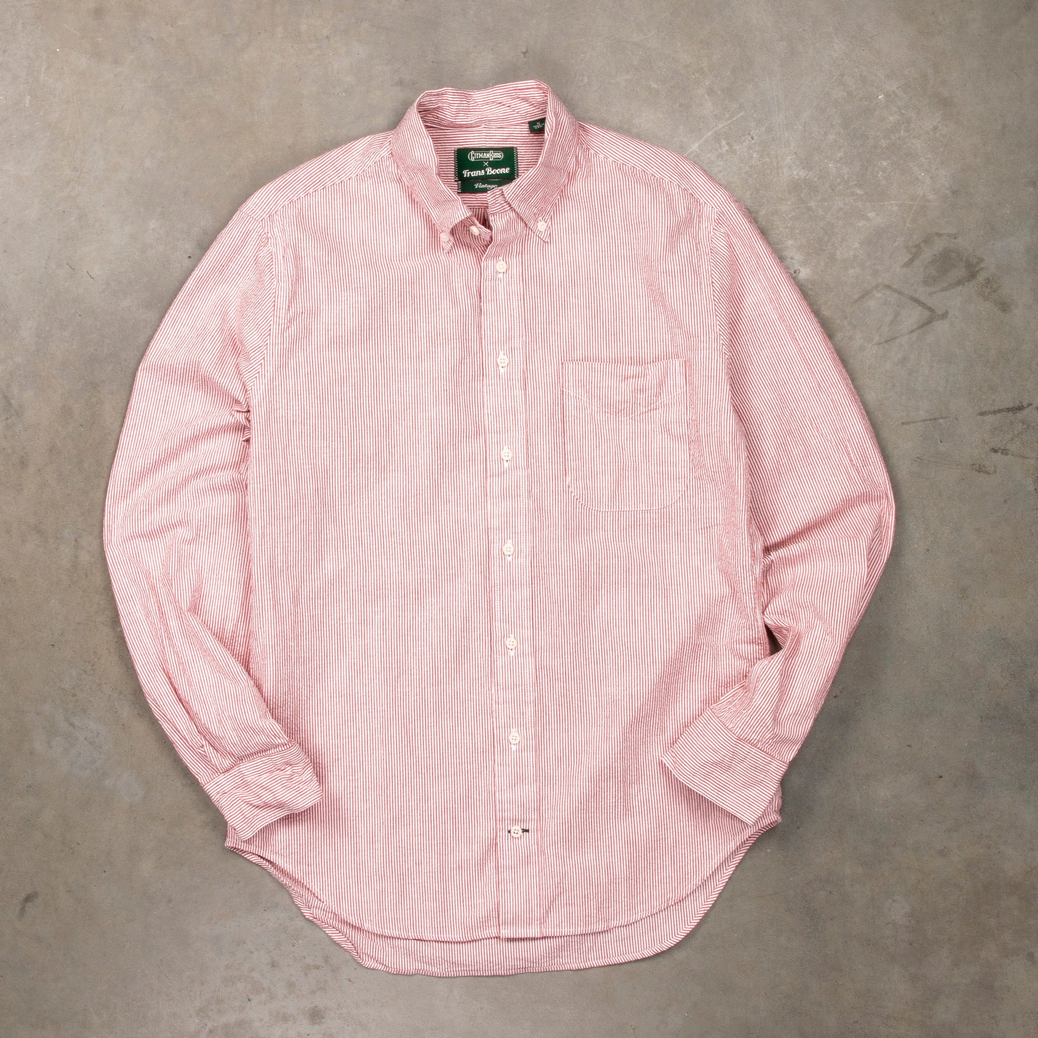 Gitman Vintage x Frans Boone Japanese Woven Stripe