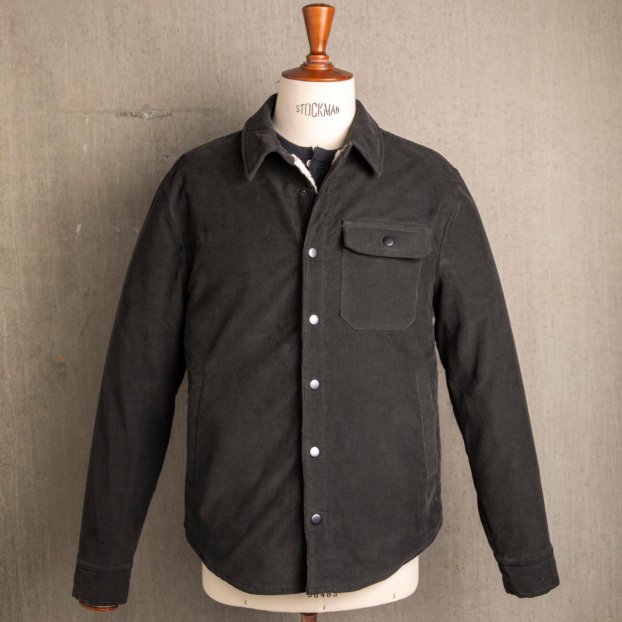 James Perse Corduroy Sherpa Jacket Magma – Frans Boone Store