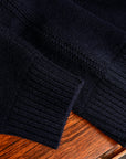 The Corona Utility KN001 Navy Crew Shetland Wool Navy