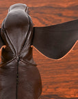 The Real McCoy's Handcrafted Horsehide Dachshund Seal Brown