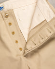 The Real McCoy's Blue Seal Chino Shorts Beige