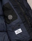 Stone Island Crinkle Reps NY Down Jacket Navy Blue