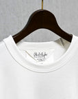 Olde H & Daughter Silk Tight Tension Plain Stitch S/S Off-White
